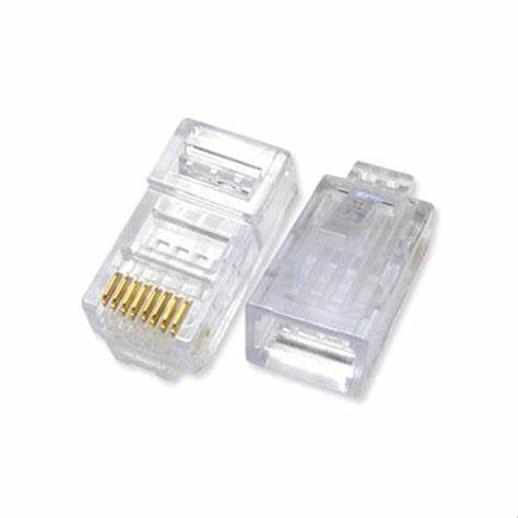 AMP COMMSCOPE KONEKTOR RJ45 PER PACK ISI 50 PCS