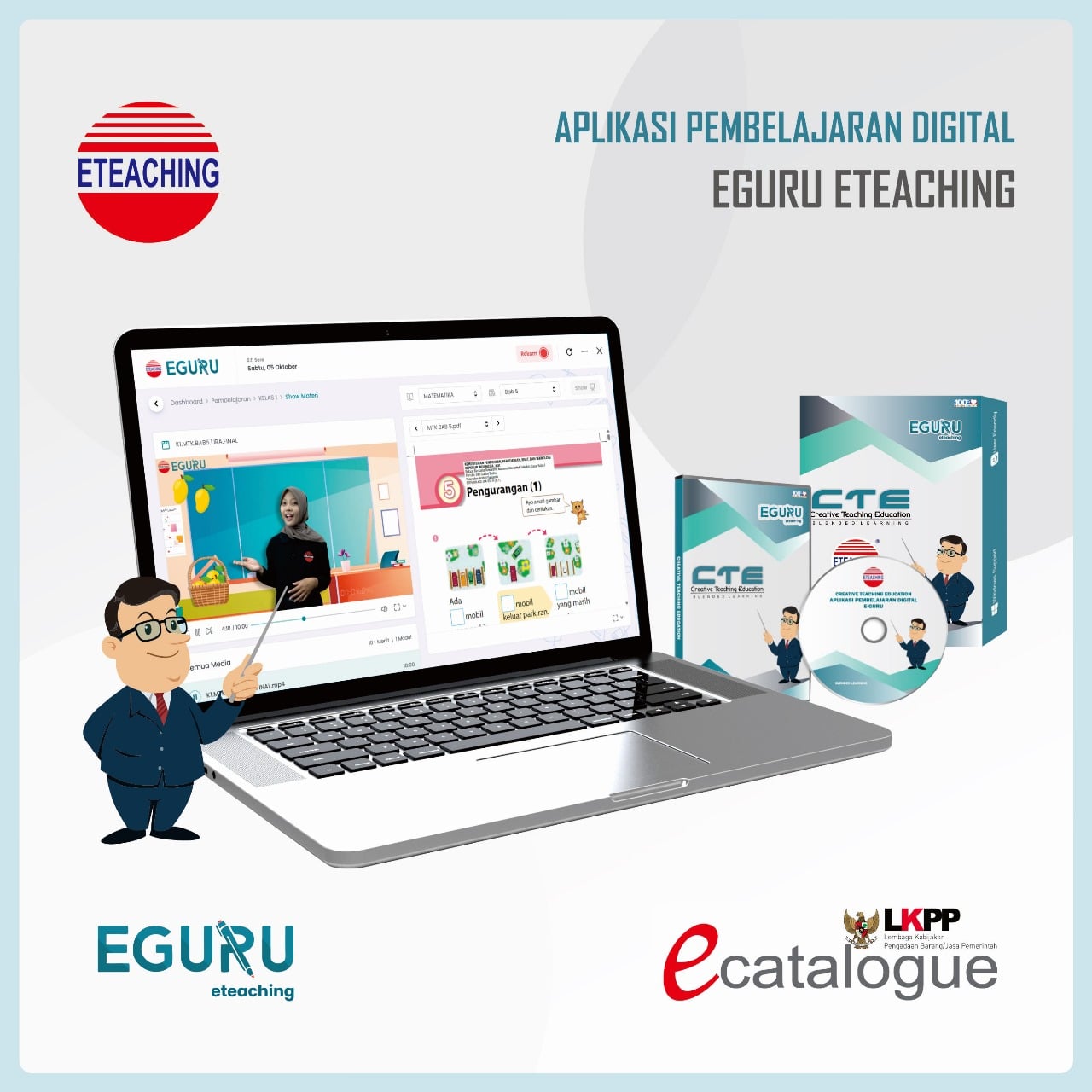 APLIKASI PEMBELAJARAN DIGITAL - EGURU ETEACHING®