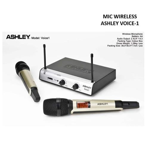 Ashley Microphone Wireless Voice 1