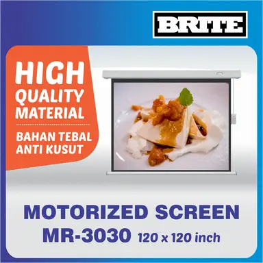 BRITE LAYAR PROYEKSI MOTORIZED MR-3030