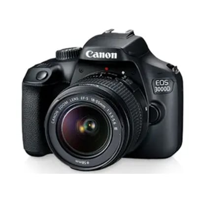 Canon EOS 3000D DSLR Camera with 18-55mm Lens