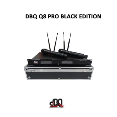 DBQ Q8 PRO BLACK EDITION DUAL WIRELESS