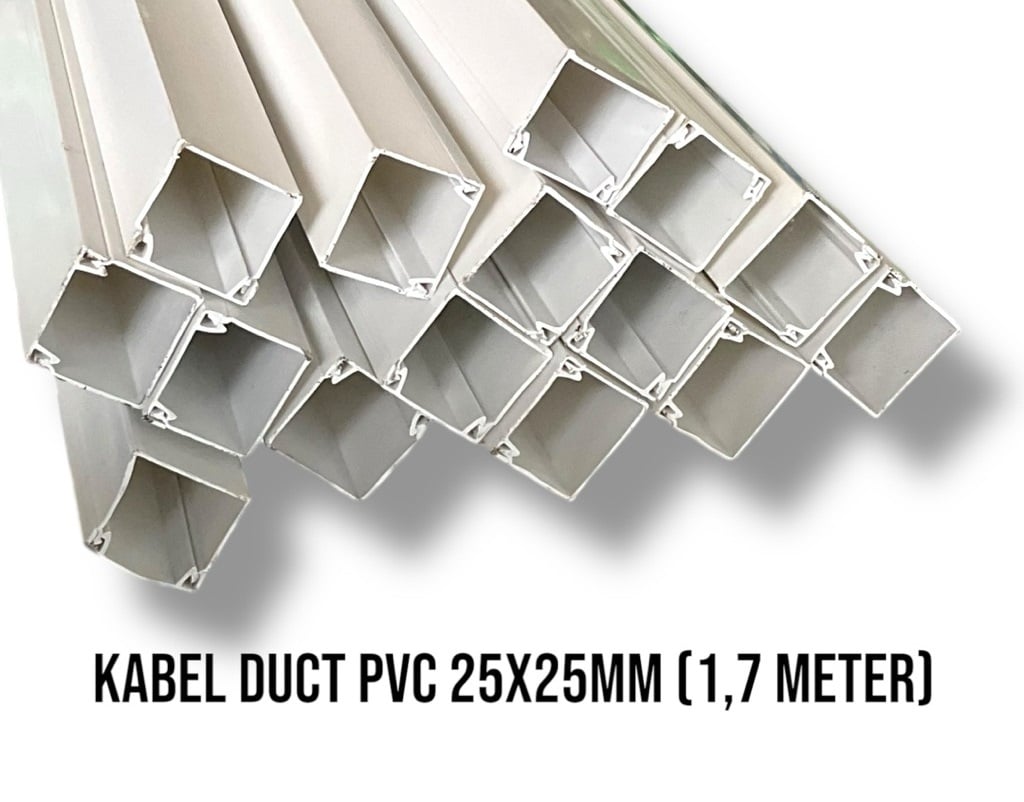Ducting 25 x 25 Putih