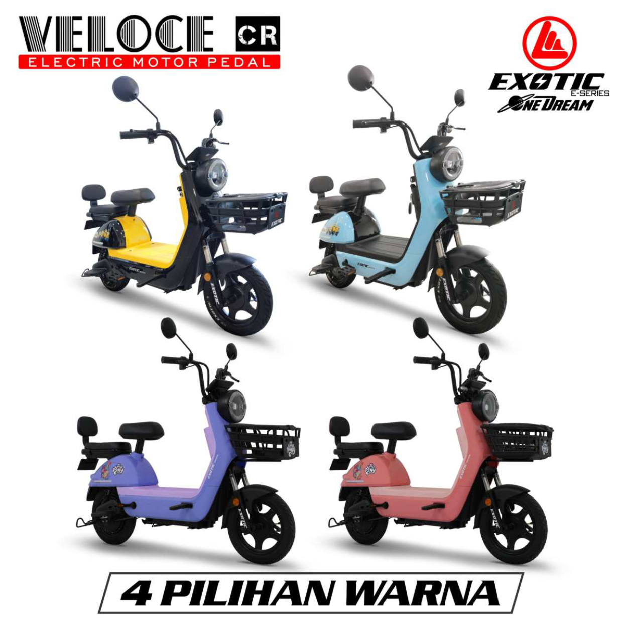 EXOTIC SEPEDA LISTRIK VELOCE CR