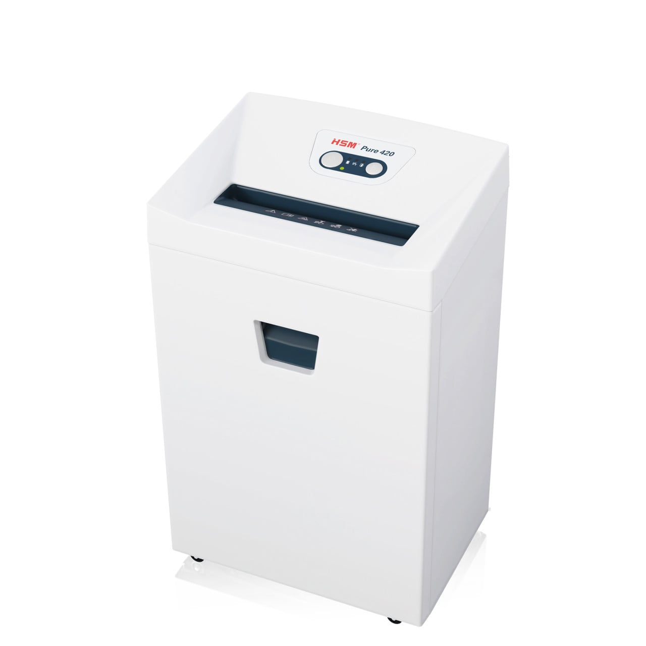 HSM Paper Shredder Pure 420 Strip 3.9mm