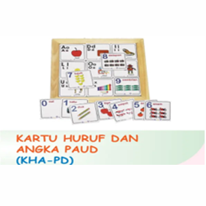 Kartu Huruf dan Angka PAUD