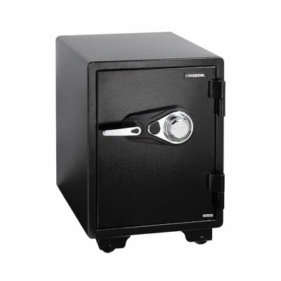 Krisbow Brankas Tahan Api YB-600ALP-C - Hitam