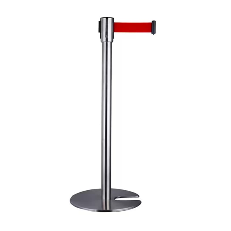 Krisbow Tiang Pembatas Antrian Tumpuk (Stackable)