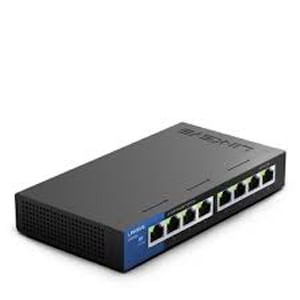 LINKSYS LGS108-AP 8-PORT BUSINESS DESKTOP GIGABIT SWITCH
