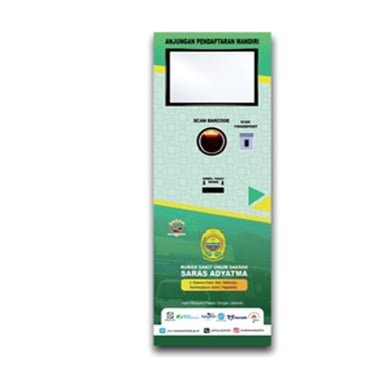 LSM KIOSK 19 INCH BARCODE FINGER