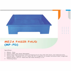 MEJA PASIR PAUD
