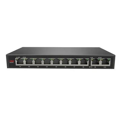 ONV 10 Port PoE+ Gigabit Switch Unamanged POE33108P