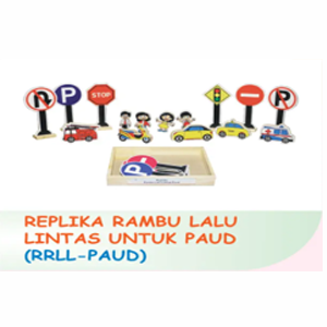 Replika Rambu Lalu Lintas PAUD