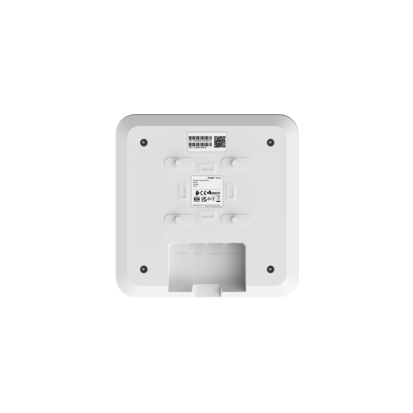 Ruijie Reyee Ceiling Access Point RG-RAP2200(F) + PoE Adaptor