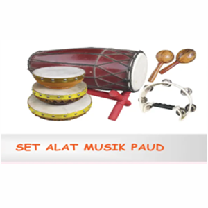 SET ALAT MUSIK PAUD (ISI 4 BUAH)
