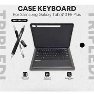 TRIPLEDI Case Keyboard Samsung Galaxy Tab S10 FE+