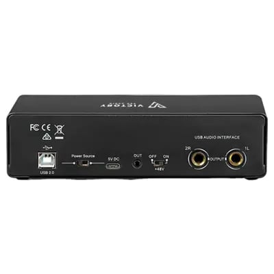 USB Sound Card Victory Pro Audio VPA-2x2 USB