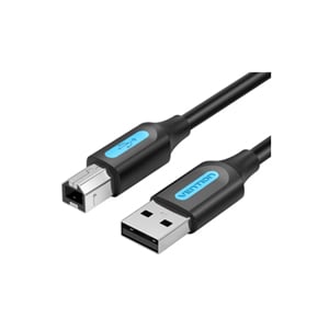 Vention USB 2.0 A Male to B Male Cable 3M Black PVC Type