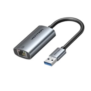 Vention USB-A to Gigabit Ethernet Adapter 0.15M Gray Aluminum Alloy Type
